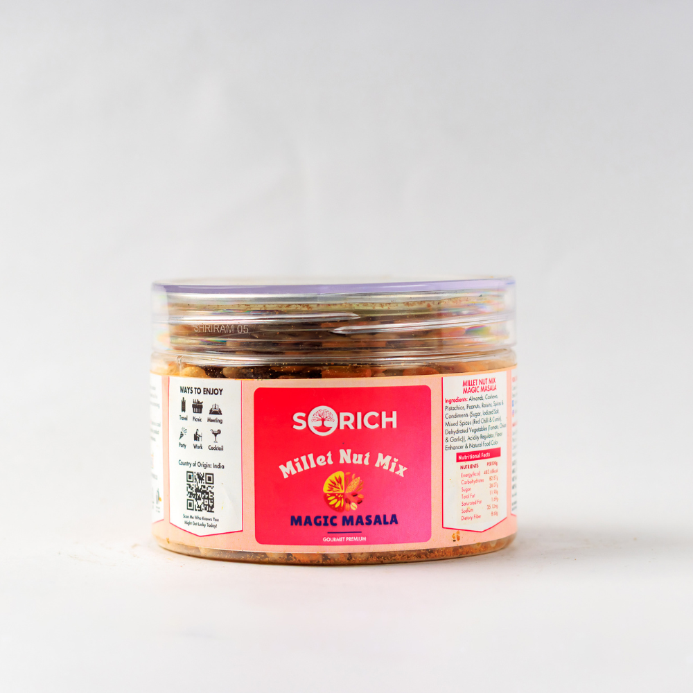 Millet Nut Mix – Magic Masala Crunchy & Healthy Snack