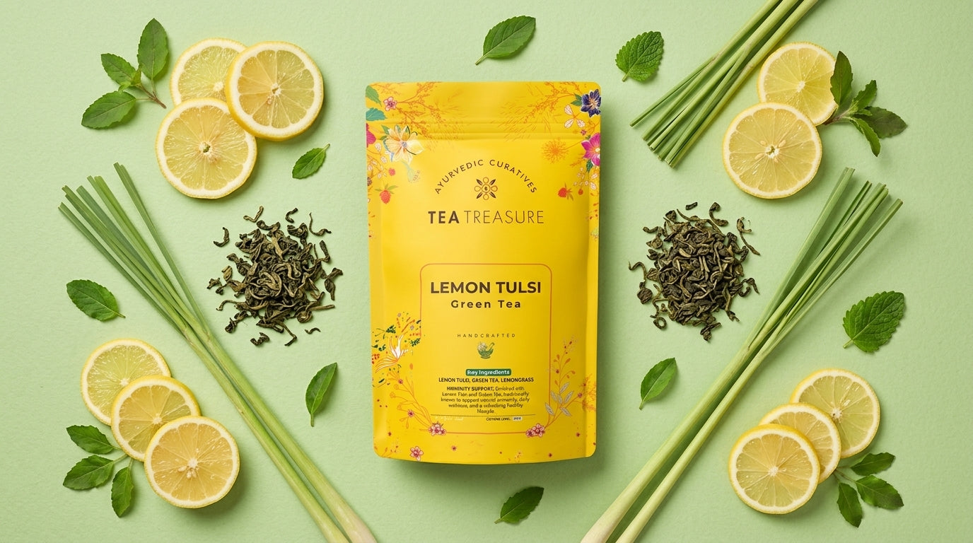 Lemon tulsi Green Tea