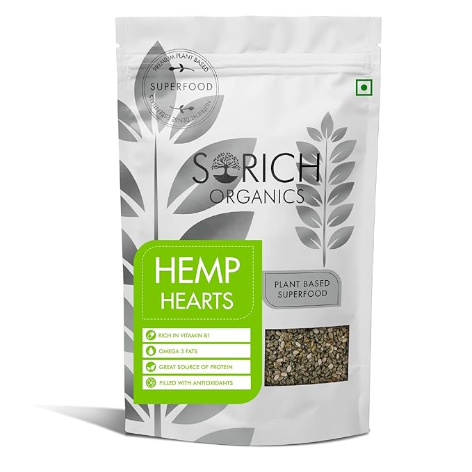 Raw, Shelled Hemp Seeds