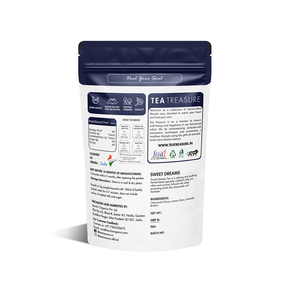 Sweet Dreams Tea - Sorich