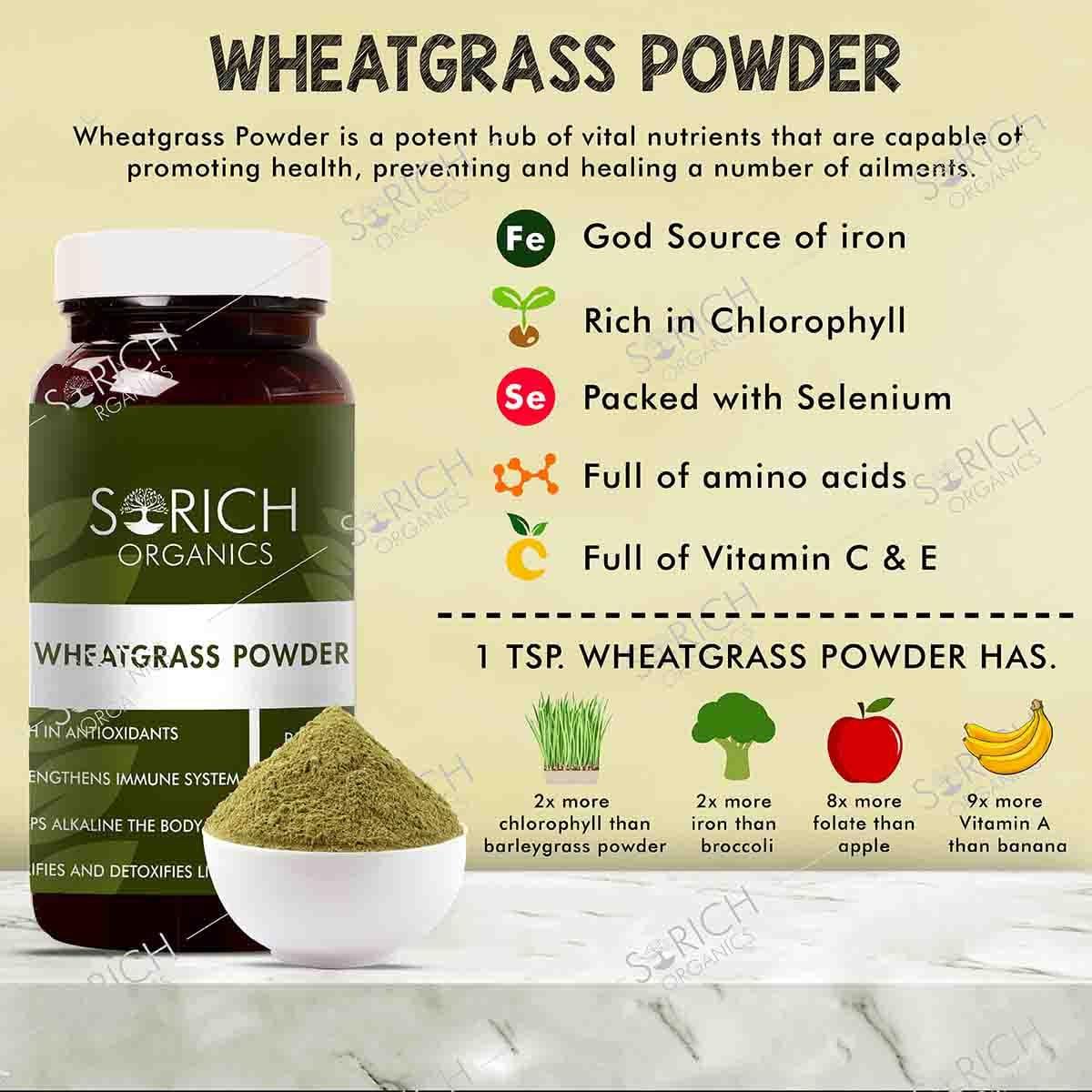 wheatgrass powder nutrition