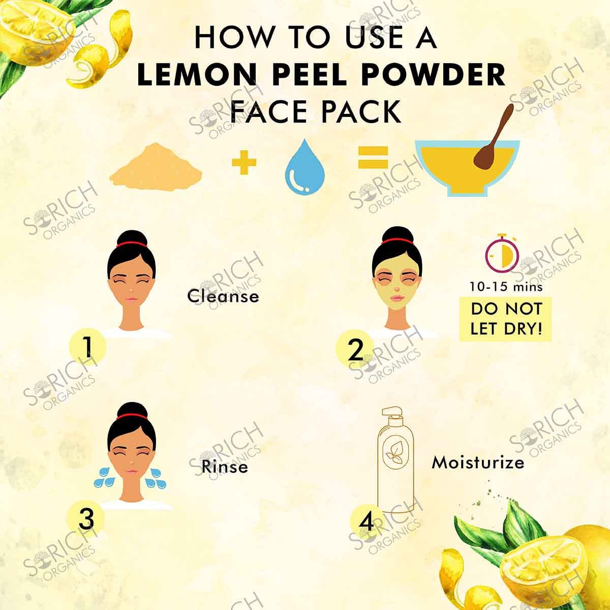 Lemon Peel Face Cleanser Powder