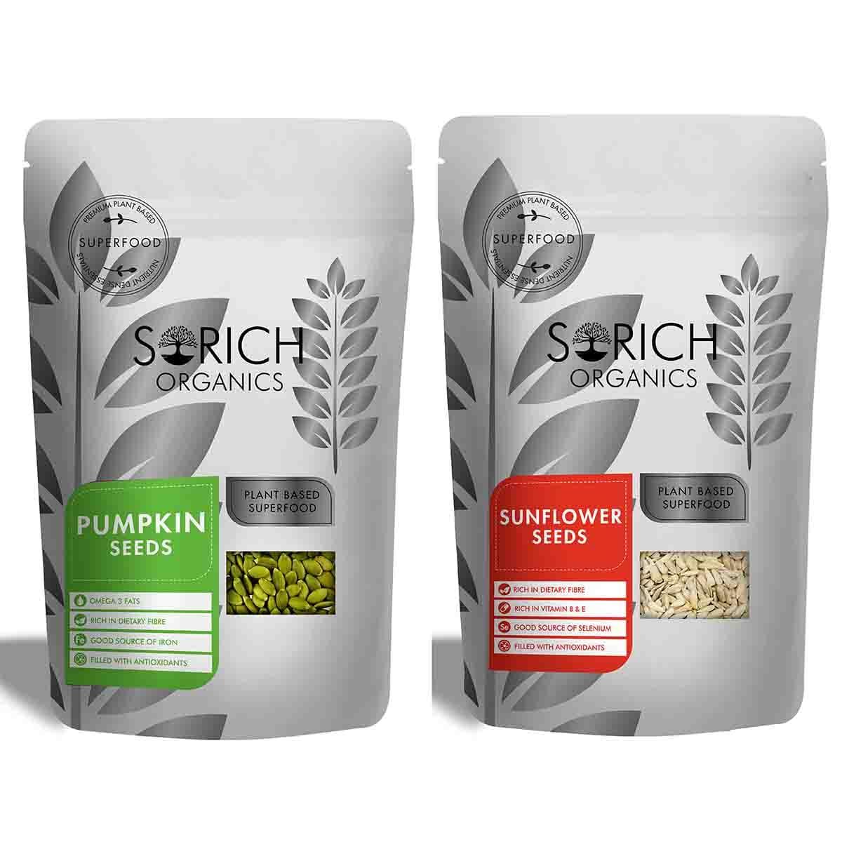 Combo of Pumpkin & Sunflower Seeds