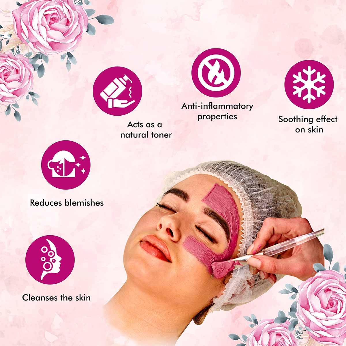 rose petal powder for skin whitening