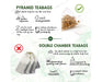 tulsi green tea pyramid bags