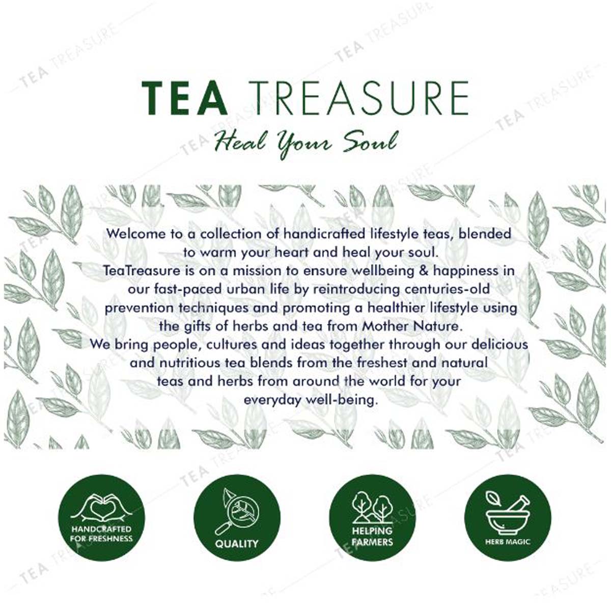 tulsi green tea from tea treasure