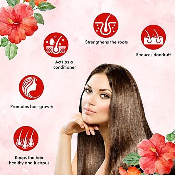 hibiscus powder benefits for hair