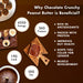chocolate peanut butter crunchy health benefits