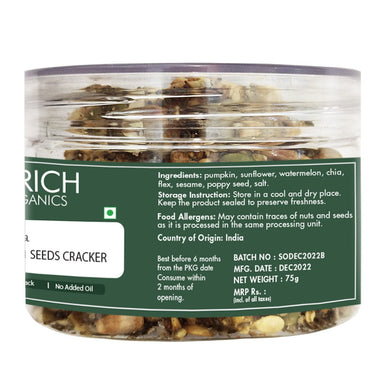 seed crackers ingredients