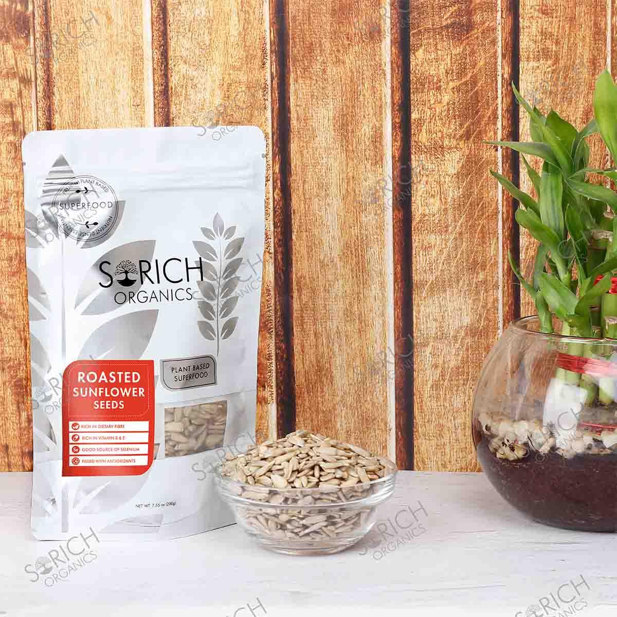 sorich organics roasted sunflower seeds